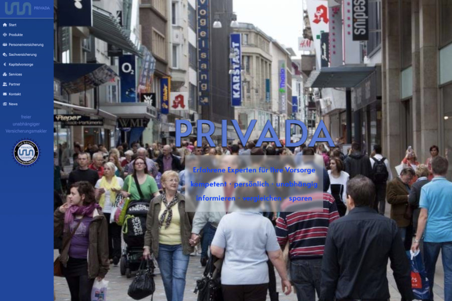 PRIVADA · Versicherungsmakler